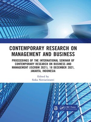 cover image of Contemporary Research on Management and Business